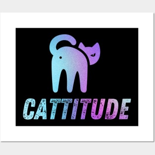 Cattitude Posters and Art